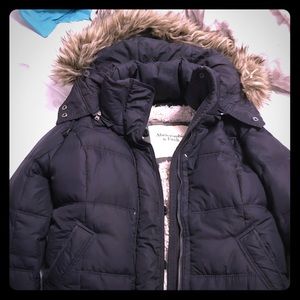 Abercrombie & Fitch, Navy Blue Jacket, Size M